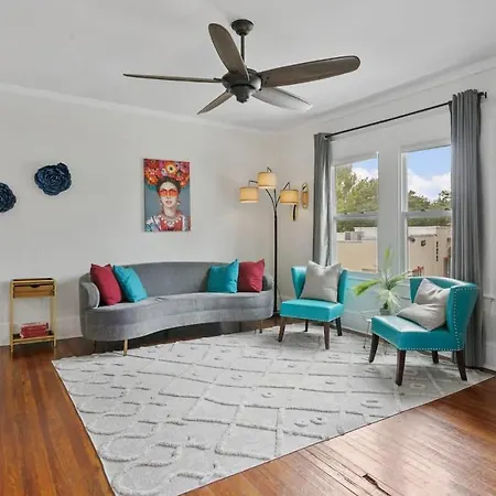 San Marco Villa Duplex W Backyard Bbq & Firepit